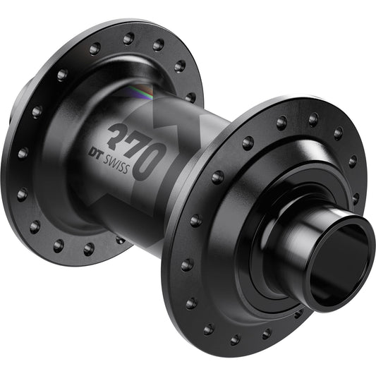 DT Swiss 370 Classic, front, 110 x 20 mm, 32 hole, black
