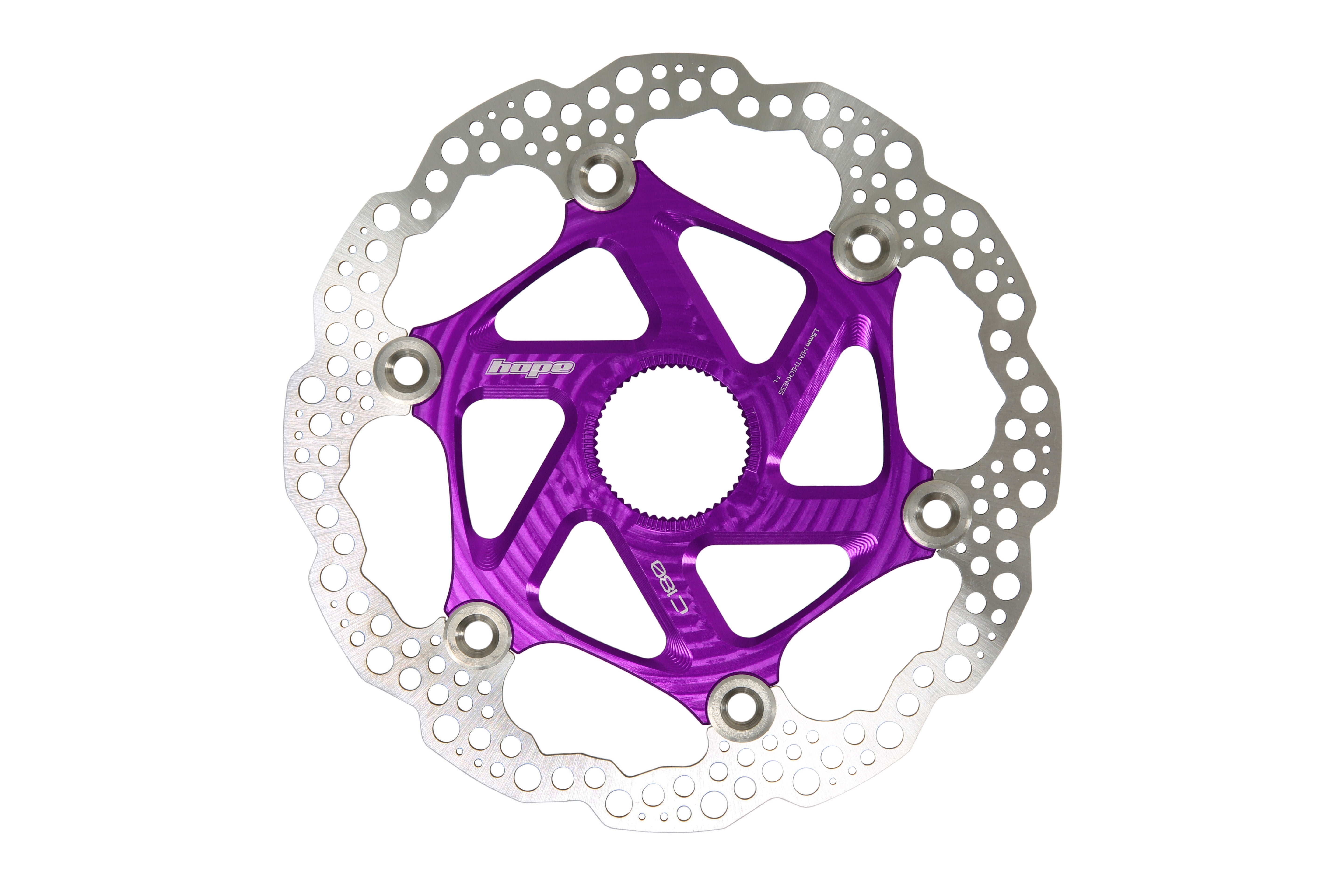 Hope Razor Disc Hope MTB Centrelock Floating Disc - Purple – Slam69