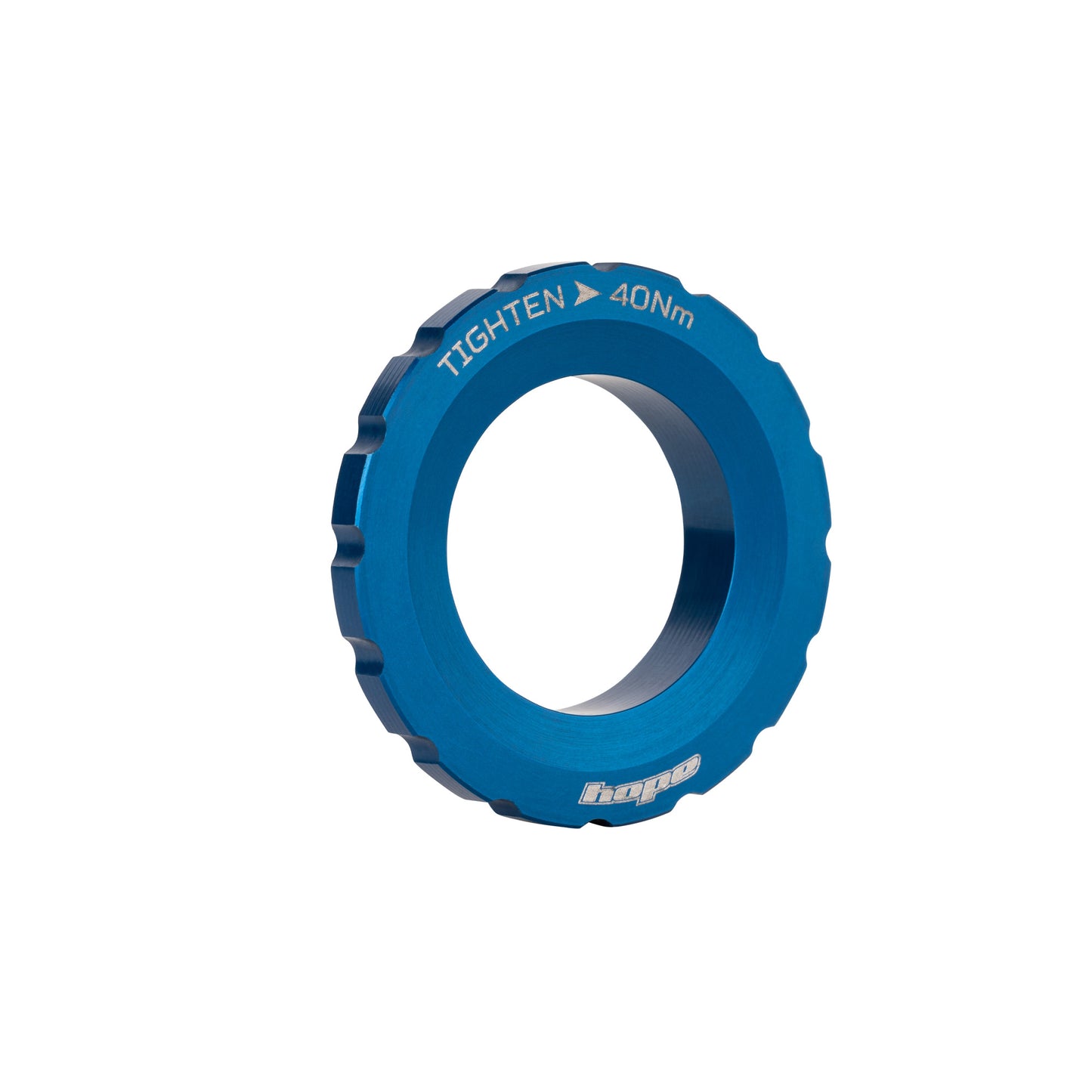 Hope Centre Lock Disc Lockring - External - Blue