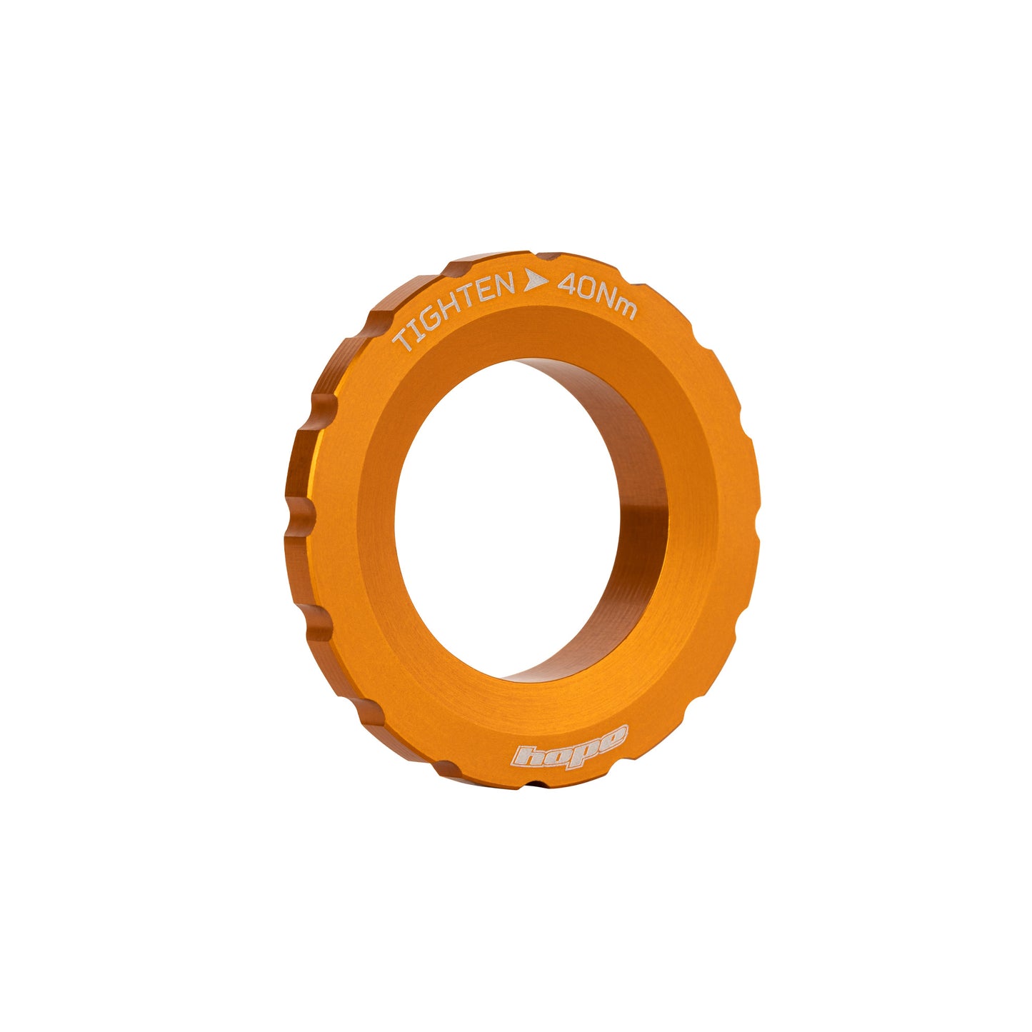 Hope Centre Lock Disc Lockring - External - Orange