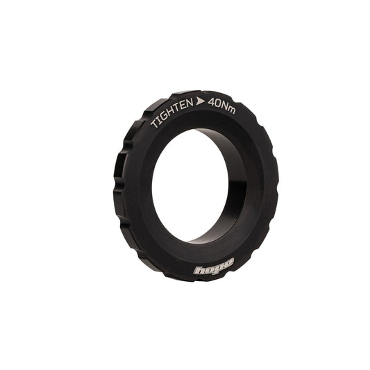 Hope Centre Lock Disc Lockring - External - Black