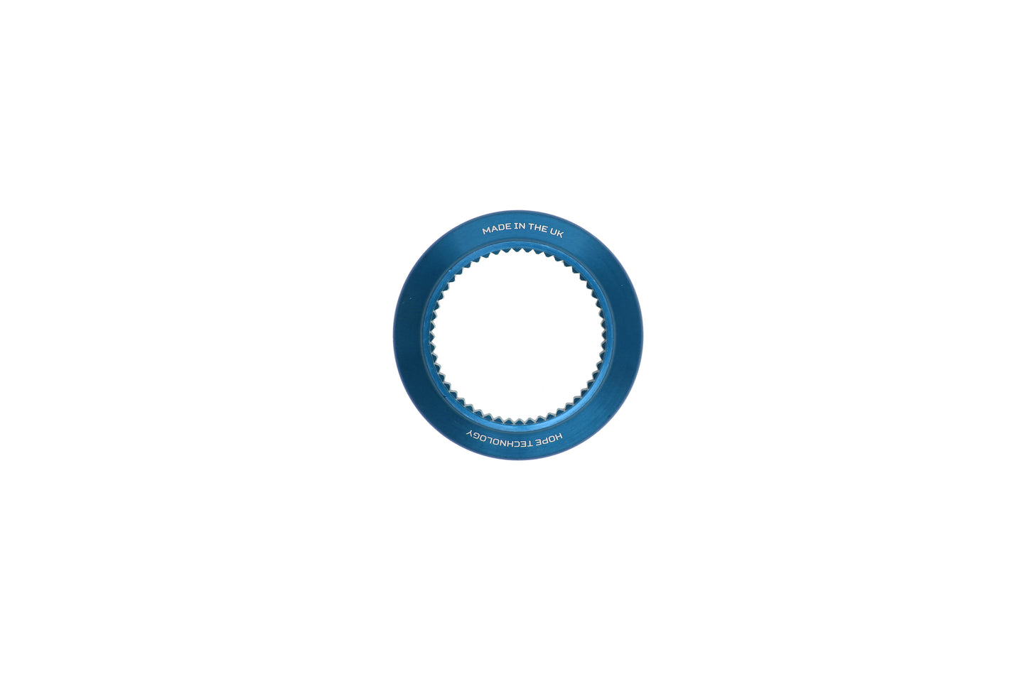 Hope Centre Lock To 6 Bolt Adaptor - Blue