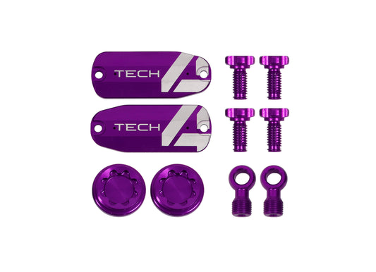 Hope Tech 4 X2 Custom Kit - Pair - Purple - Brake Spares