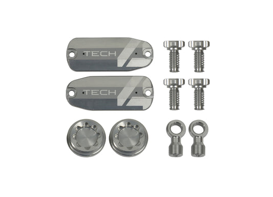 Hope Tech 4 X2 Custom Kit - Pair - Silver - Brake Spares