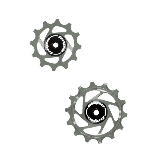 Hope 14T/12T SRAM Jockey Wheels - Pair - Smoke