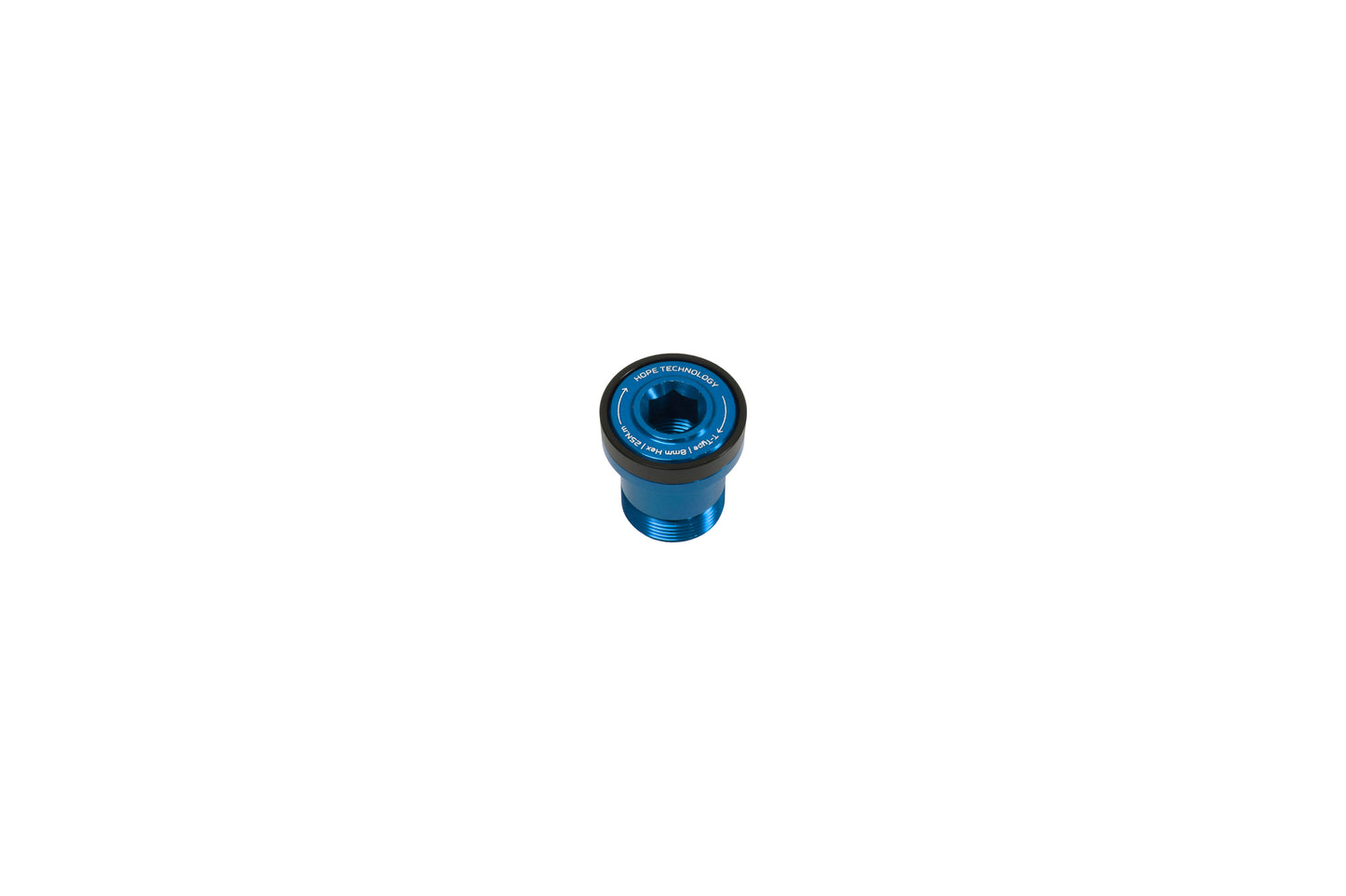 Hope Thru Axle Bolt - Transmission - Blue