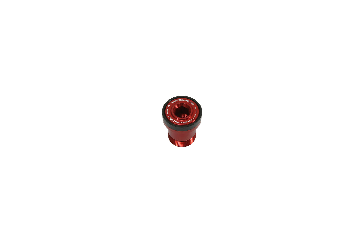 Hope Thru Axle Bolt - Transmission - Red