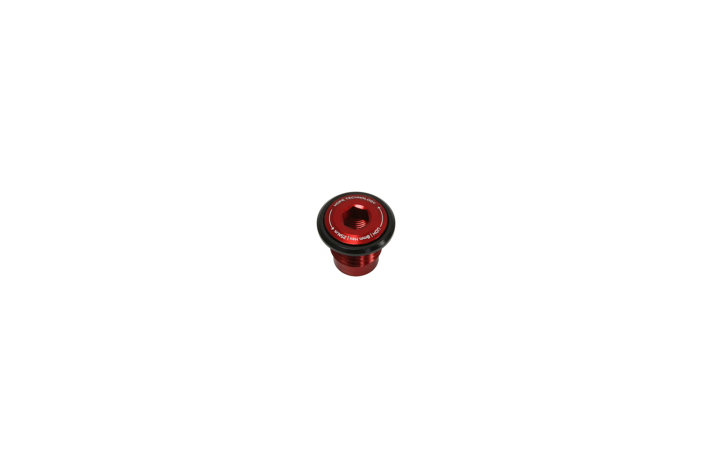 Hope Thru Axle Bolt - UDH - Red