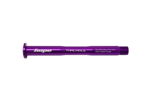 Hope Thru Axle - Front - Fox - Purple