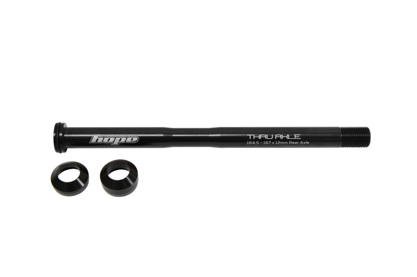 Hope Thru Axle - Rear - 164.5 - 167 - Black