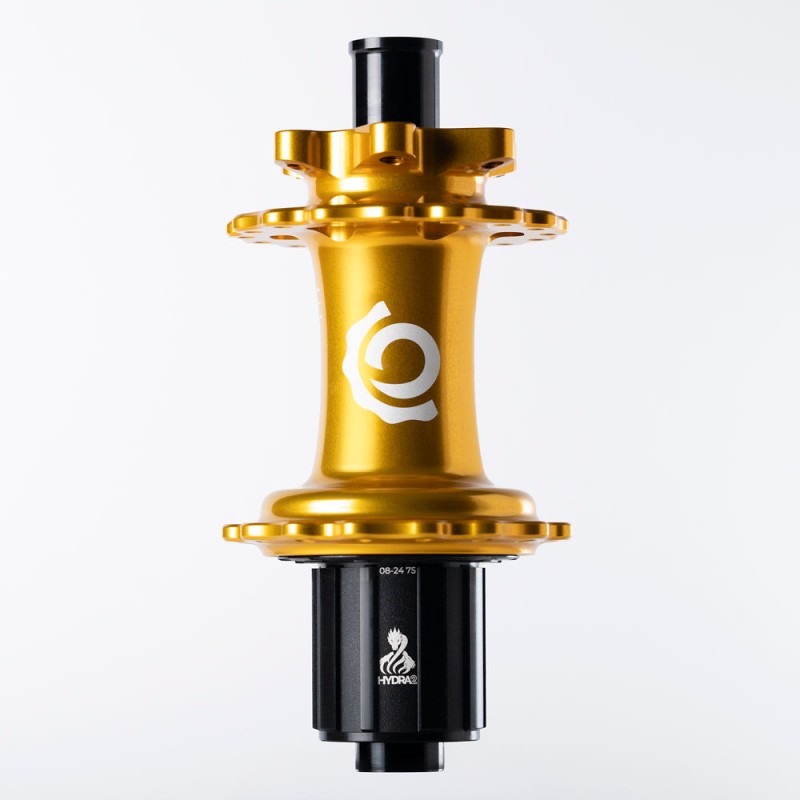 Industry Nineハブ × ゴールドアルミスポーク 26 Industry Nine Hydra 2 32h 6 Bolt Hubset - Gold – Slam69