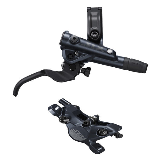 Shimano BR-M7100/BL-M7100 SLX bled brake lever/post mount calliper, front right