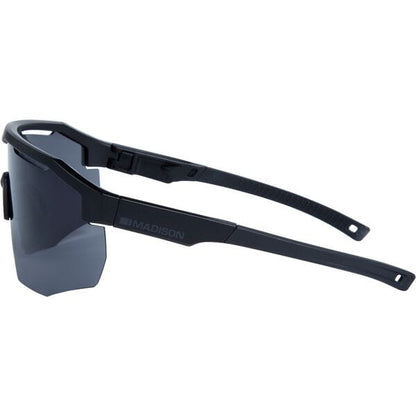 Madison Cipher Glasses - matt black / black mirror
