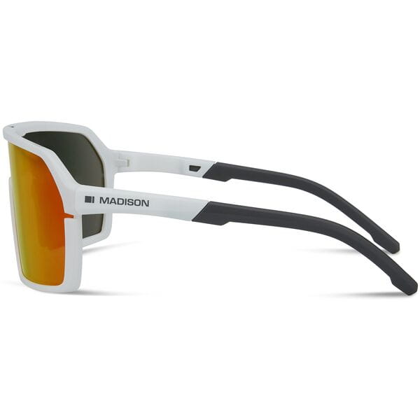 Madison Crypto Glasses - 3 pack - gloss white / fire mirror / amber and clear lens