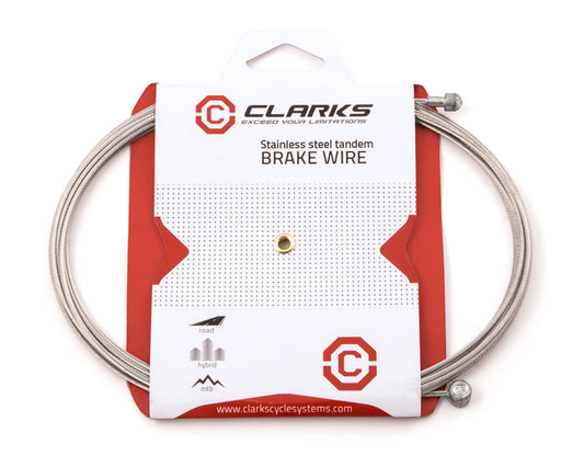 Clarks Stainless Steel Tandem MTB / Hybrid / Road Brake Inner 3060mm