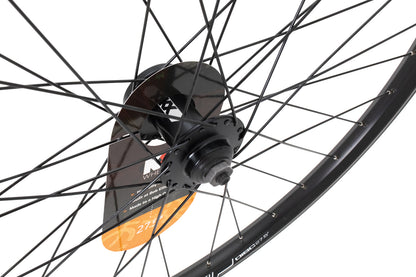 KX Wheels MTB 27.5" 650B Doublewall Q/R Wheel Disc Brake in Black (Front)