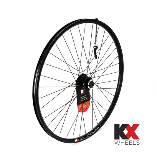 KX Wheels MTB 29" 29er Doublewall Q/R Wheel Disc Brake in Black (Front)
