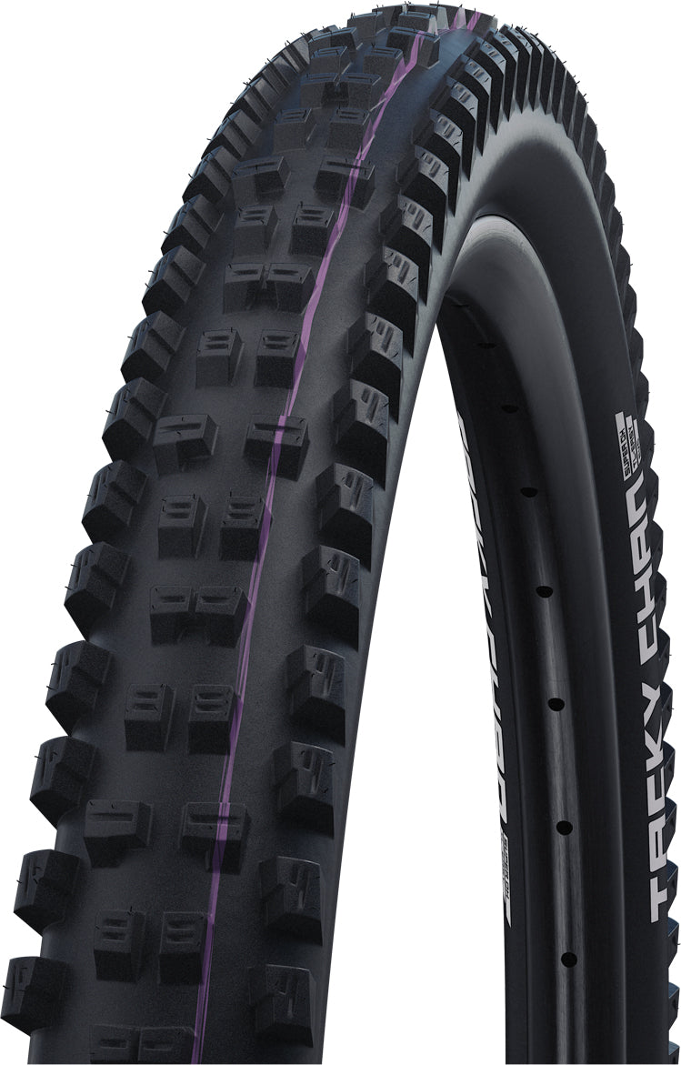 Schwalbe Tacky Chan Super Downhill Ultra-Soft TLE MTB Tyre in Black 29 x 2.40" (Folding)