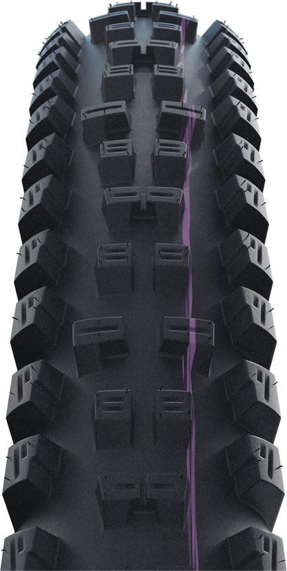 Schwalbe Tacky Chan Super Downhill Ultra-Soft TLE MTB Tyre in Black 29 x 2.40" (Folding)