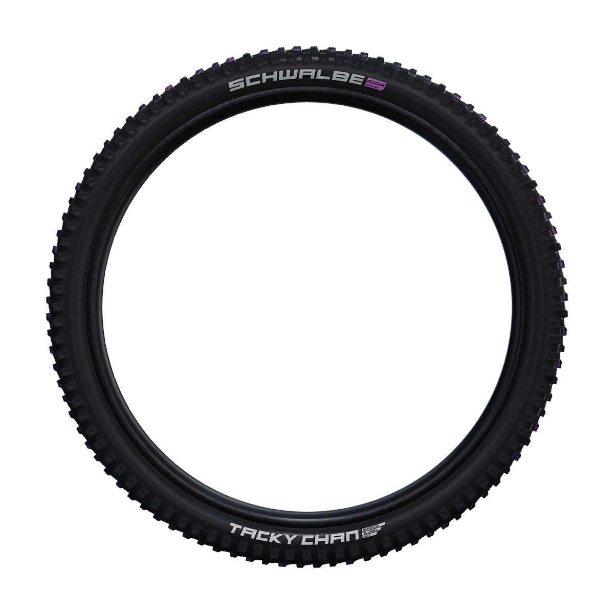 Schwalbe Tacky Chan Super Downhill Ultra-Soft TLE MTB Tyre in Black 27.5 x 2.40" (Folding)