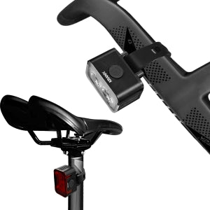 KranX Shine 220 / 100 USB Rechargeable Lightset - Front and Rear Light Set