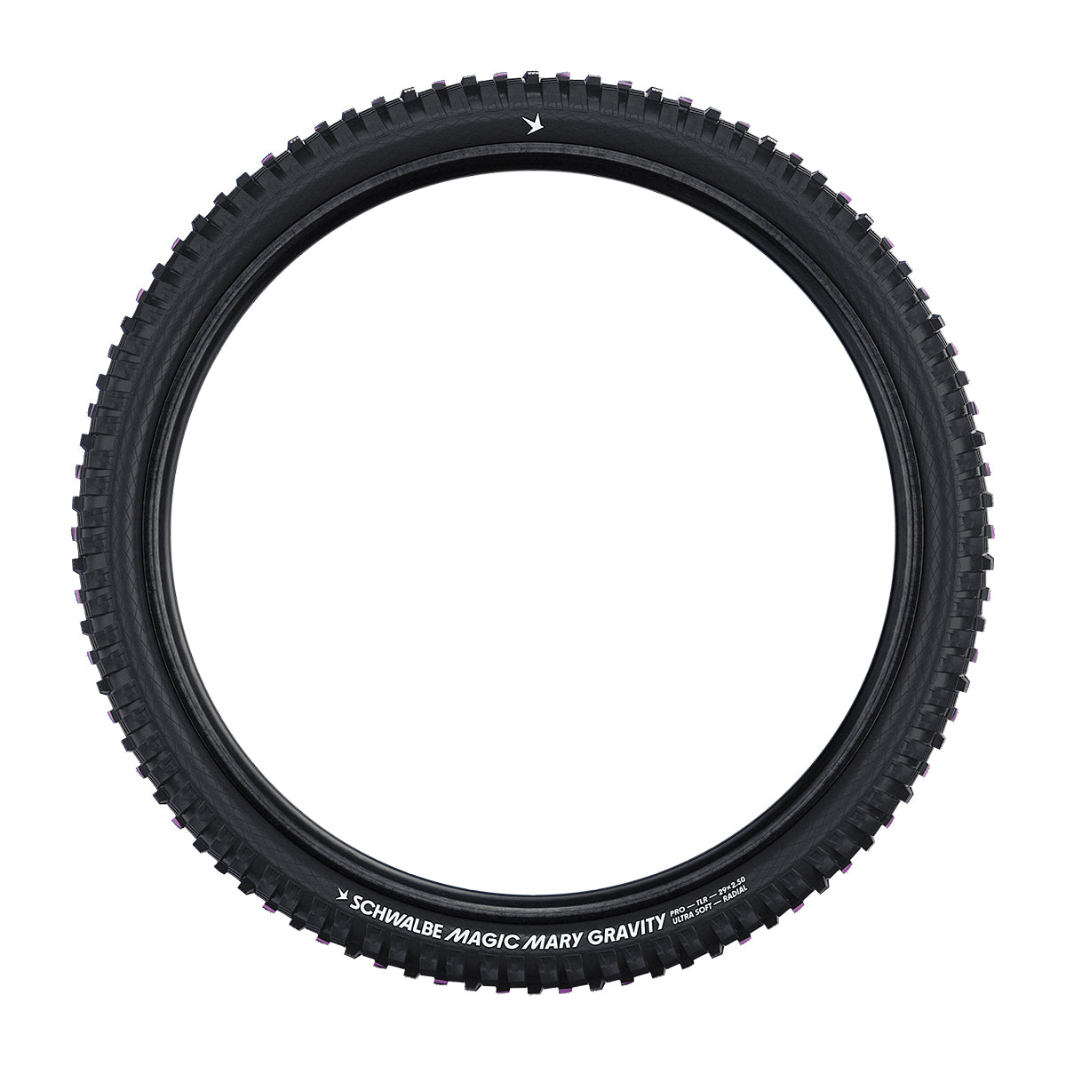 Schwalbe Magic Mary Radial Trail Pro Ultra Soft MTB Tyre in Black (Folding) - 29 x 2.50"
