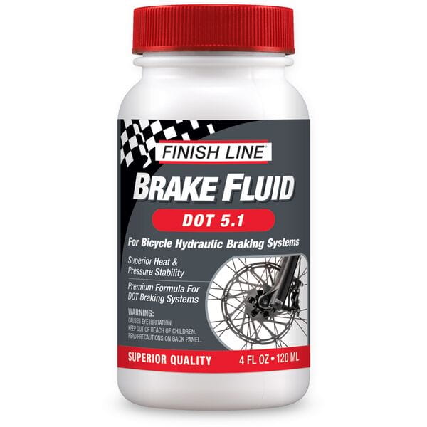 Finish Line DOT 5.1 Brake Fluid - 4 oz / 120 ml