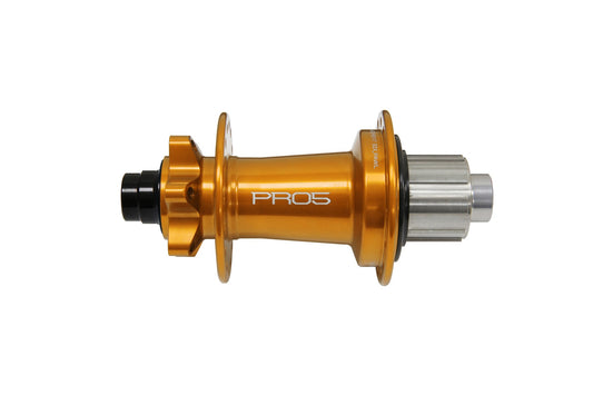 Hope Pro 5 Rear Trials/SS 32H - 135 x 12mm - Orange