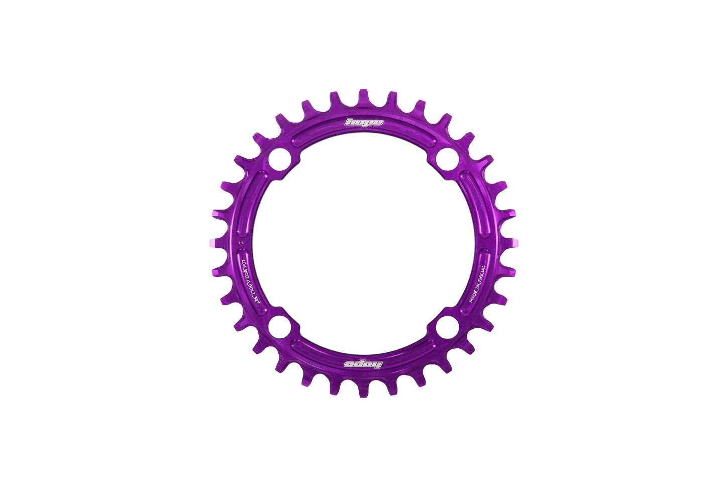 Hope R22 104 BCD Chainring - Purple