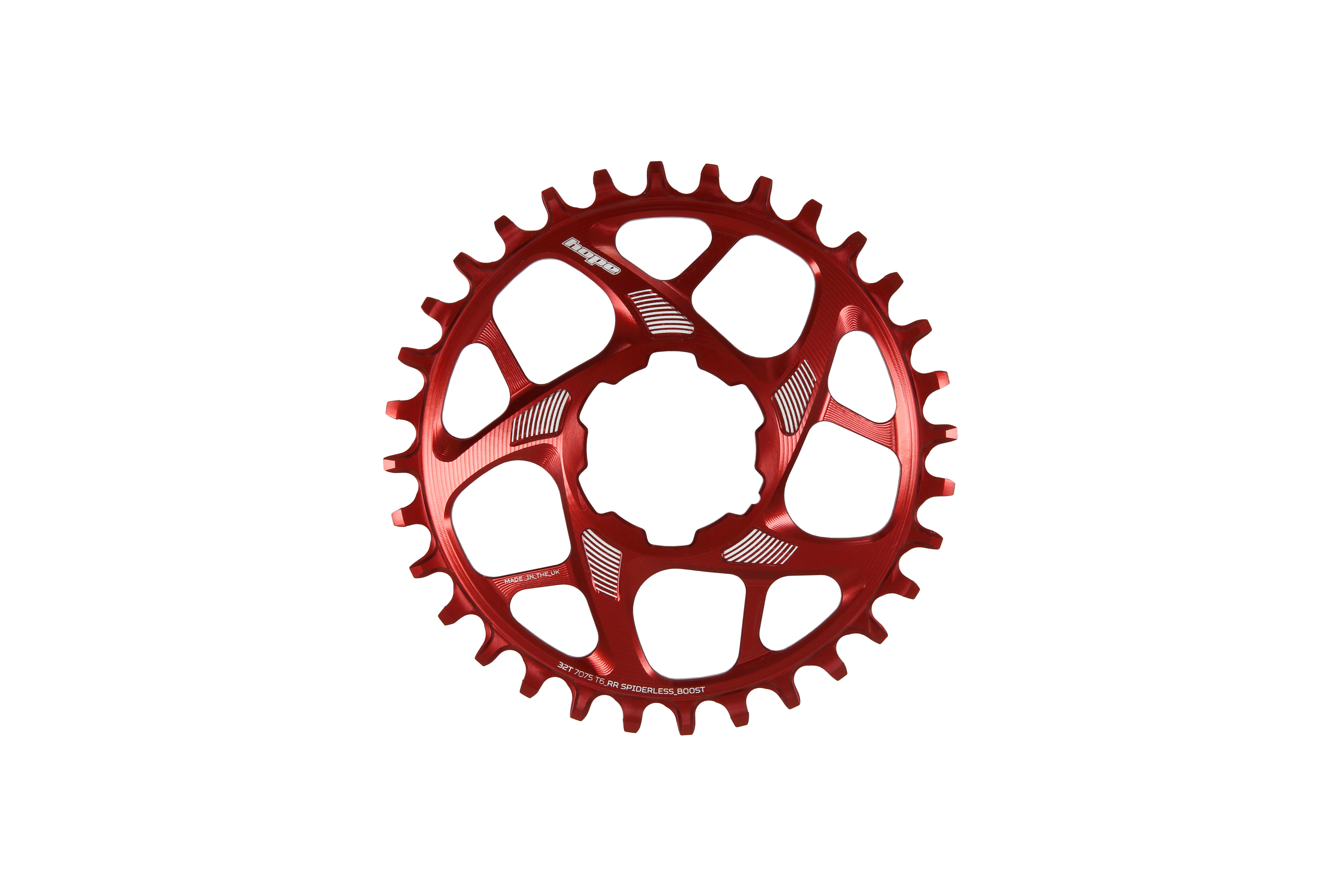 Hope R22 Spiderless Boost Chainring - Red – Slam69