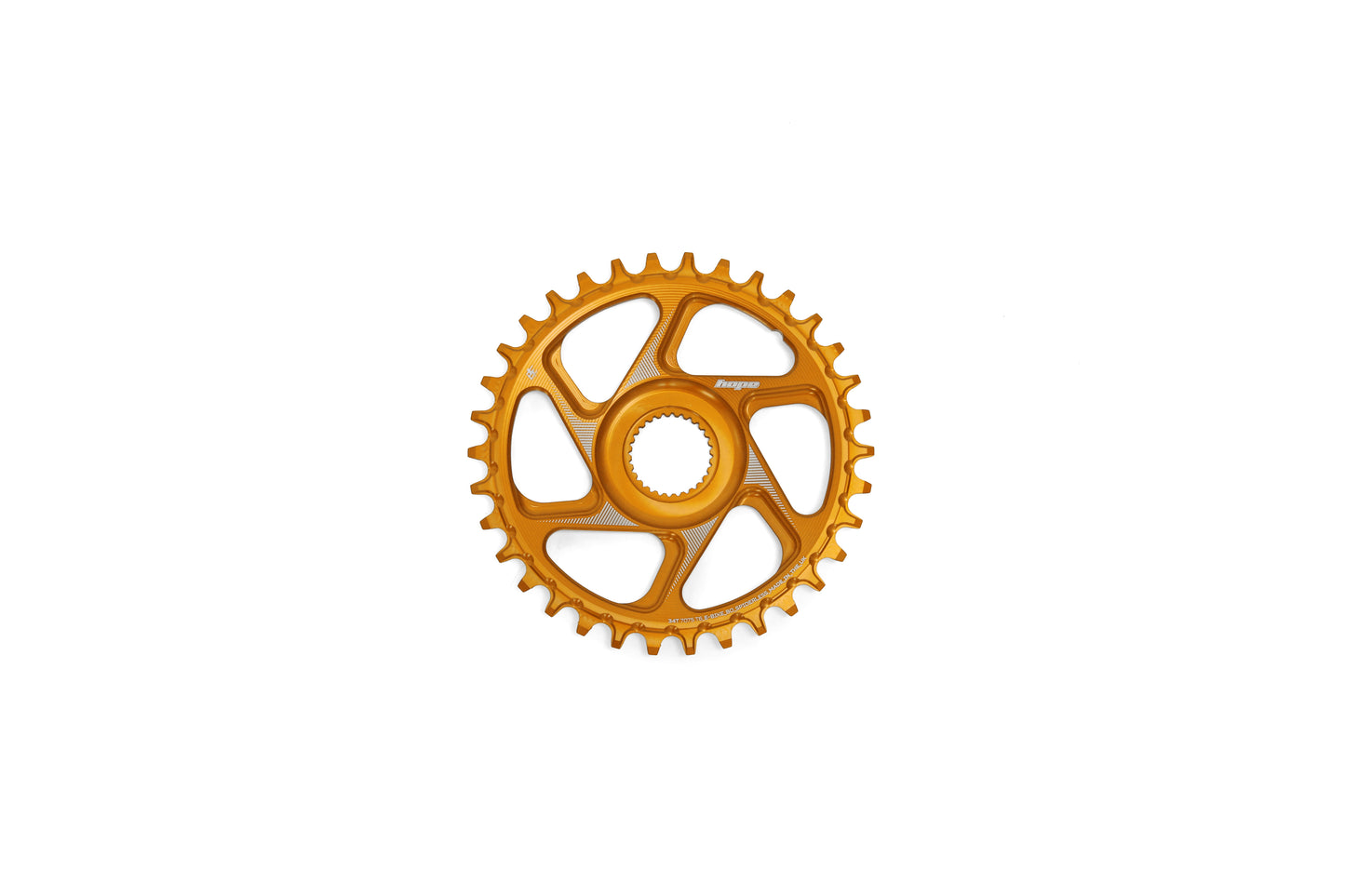 Hope R22 E-Bike Spiderless Retainer Ring - Bosch Gen 4 - Orange