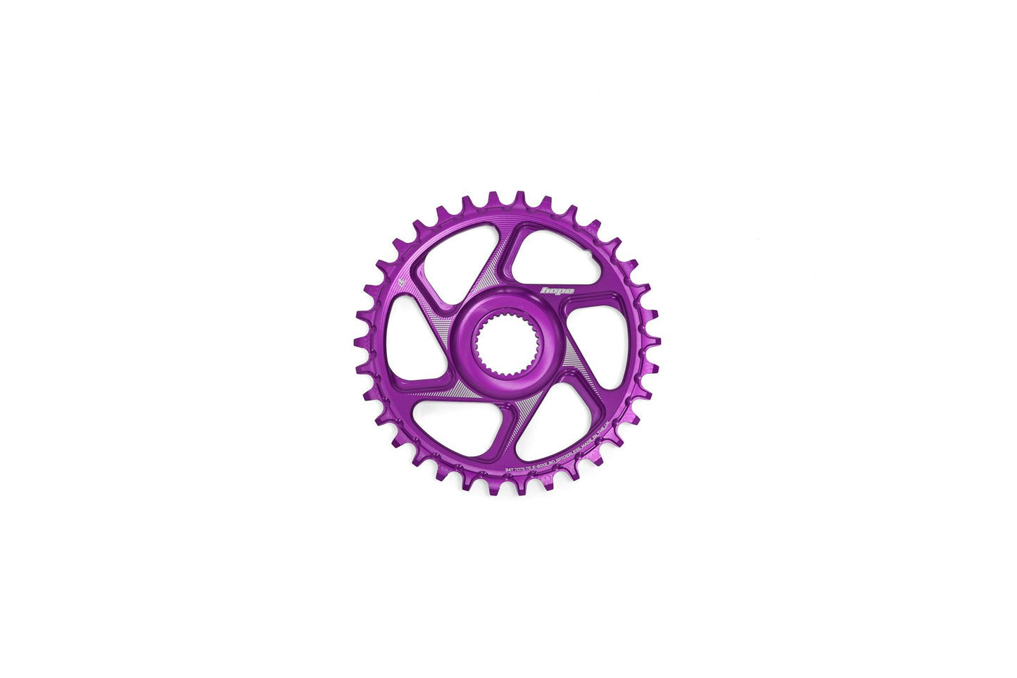 Hope R22 E-Bike Spiderless Retainer Ring - Bosch Gen 4 - Purple