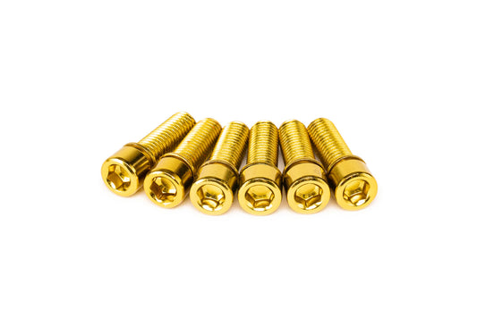 Salt SOLID Stem Bolt Set - M8x25mm - Gold