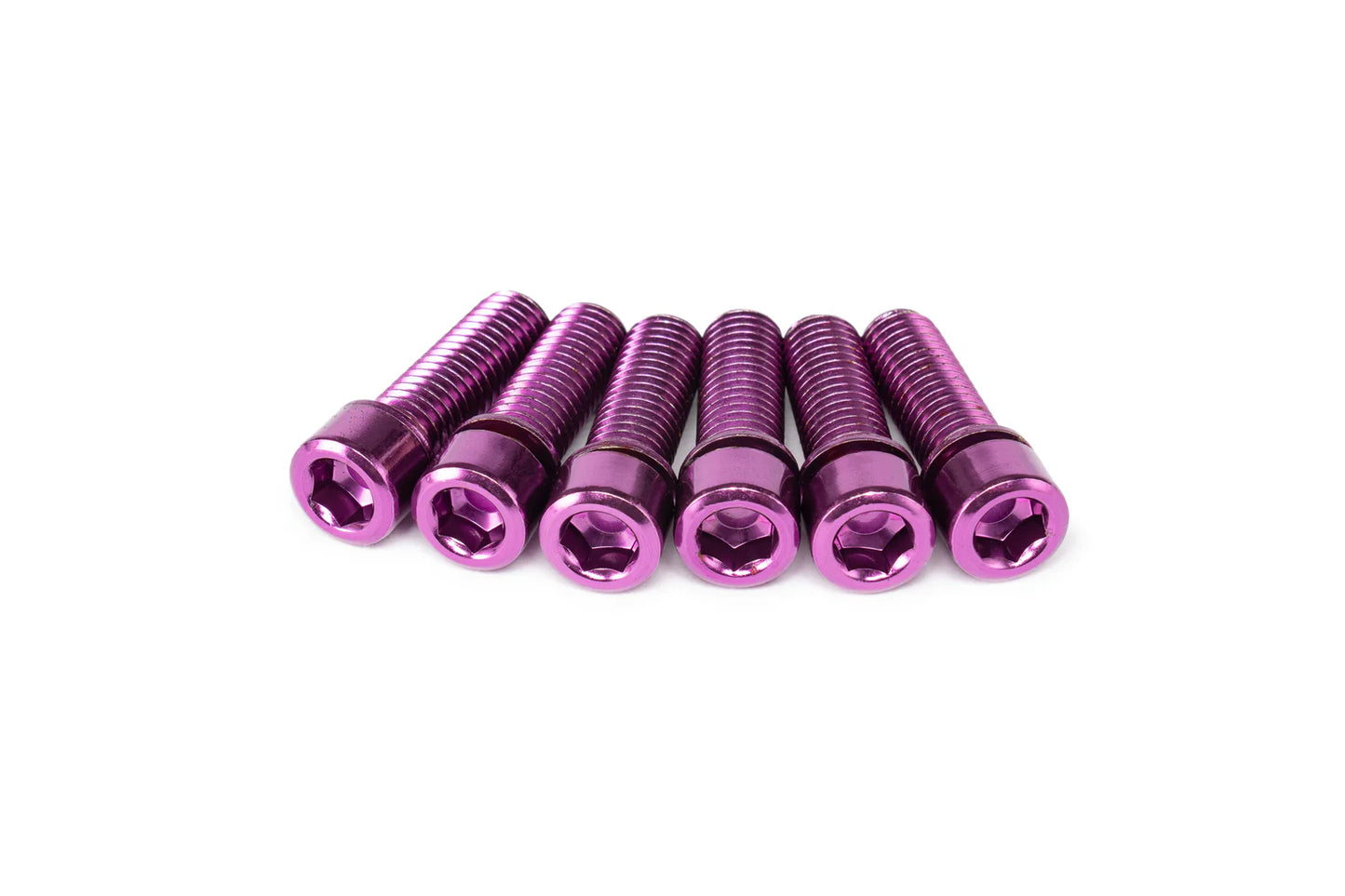 Salt SOLID Stem Bolt Set - M8x25mm - Purple