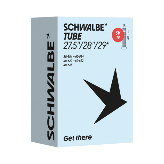 SCHWALBE TUBE SV19 (27.5"/28"/29") for 1.50-2.40" (40mm Presta Valve)