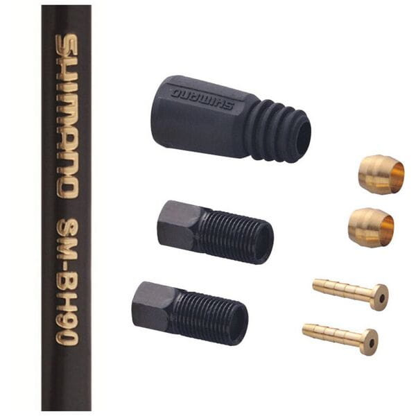 Shimano SM-BH90-SS straight connection cuttable hose - black