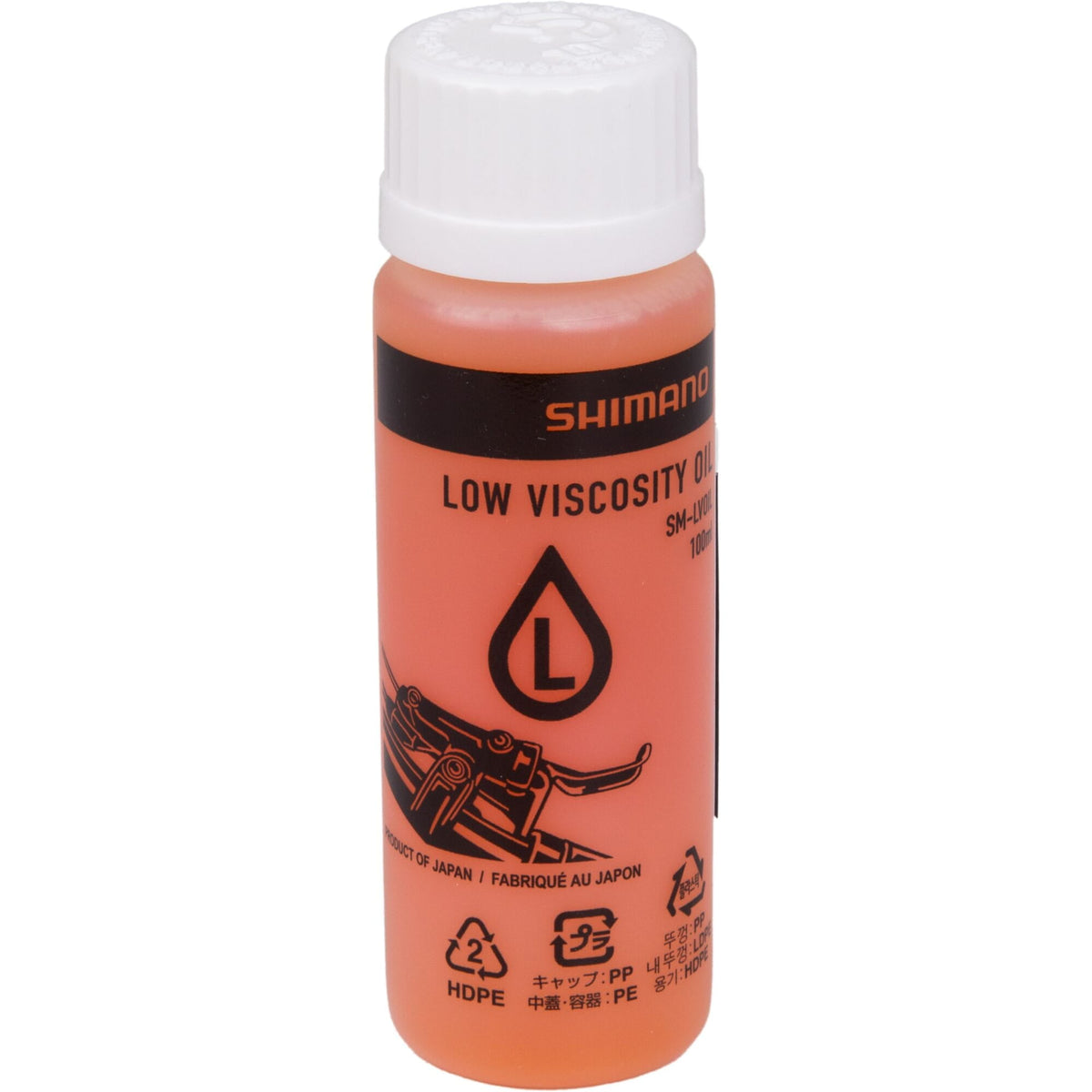 Shimano Mineral Oil Shimano Low Viscosity 100 ml - Yellow