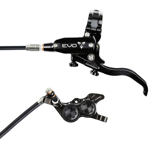 Hope Tech 4 EVO GR4 Brake - Black/Black - Black Hose - No Rotor