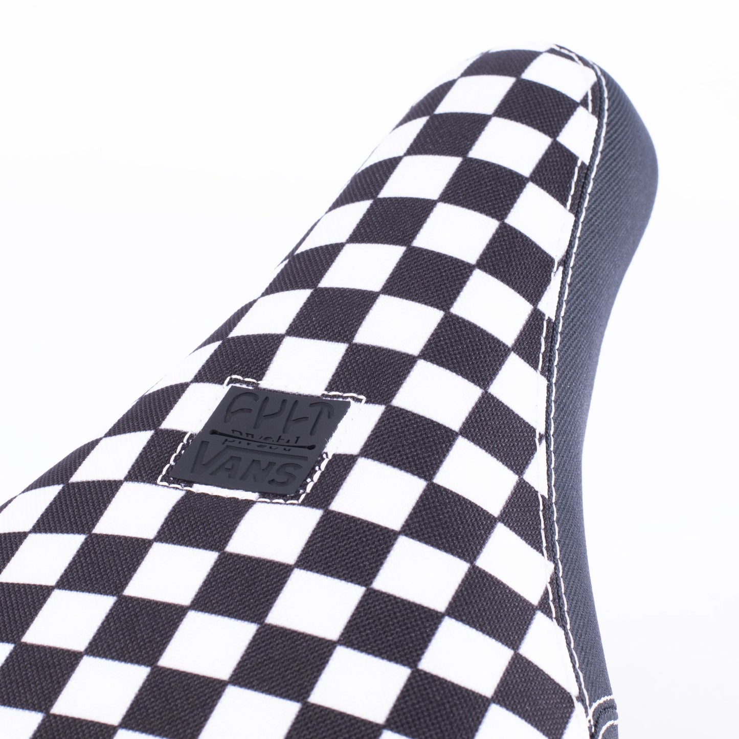 CULT X VANS SLIP ON PIVOTAL SEAT - Black/White Checkers, Gum Base