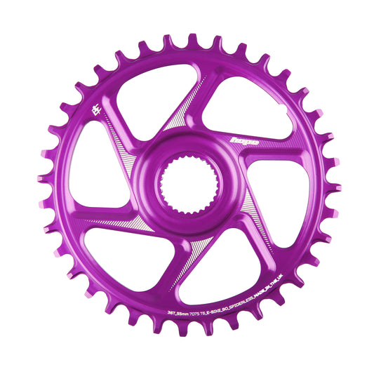 Hope R22 E-Bike Spiderless Retainer Ring - Bosch Gen 4 55mm Wide - Purple