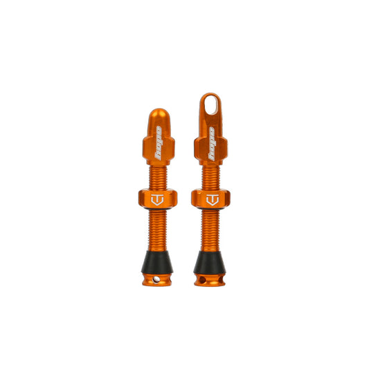 Hope Tubeless Valve Pair - 40mm - Orange