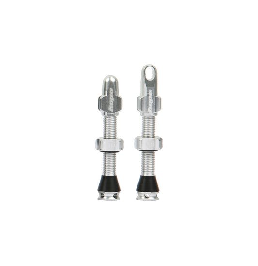 Hope Tubeless Valve Pair - 40mm - Silver