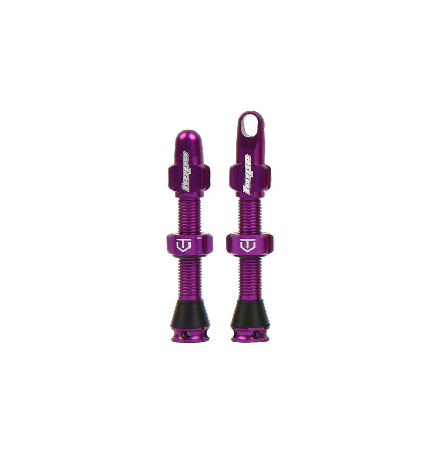 Hope Tubeless Valve Pair - 60mm - Purple