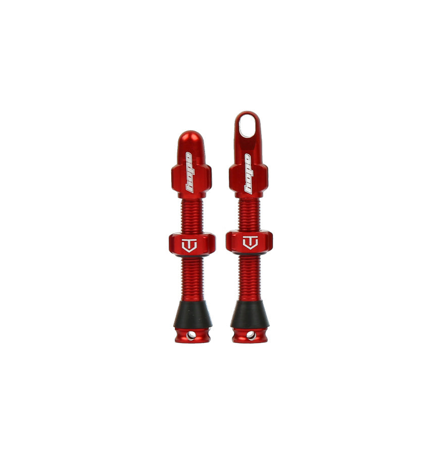 Hope Tubeless Valve Pair - 60mm - Red