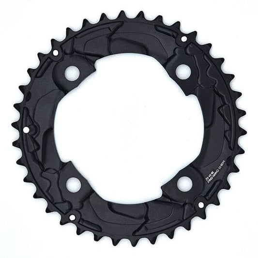 Shimano FC-M617 Deore 10 speed double outer chainring, 38T-AZ