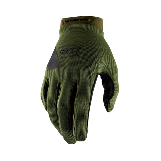 100% Ridecamp Glove - Fatigue Green