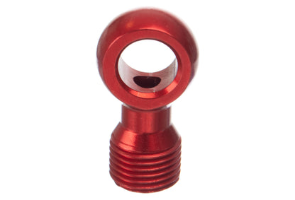 Hope 90 Deg Conn suit 5mm and S.S Hose - Red - Brake Spares