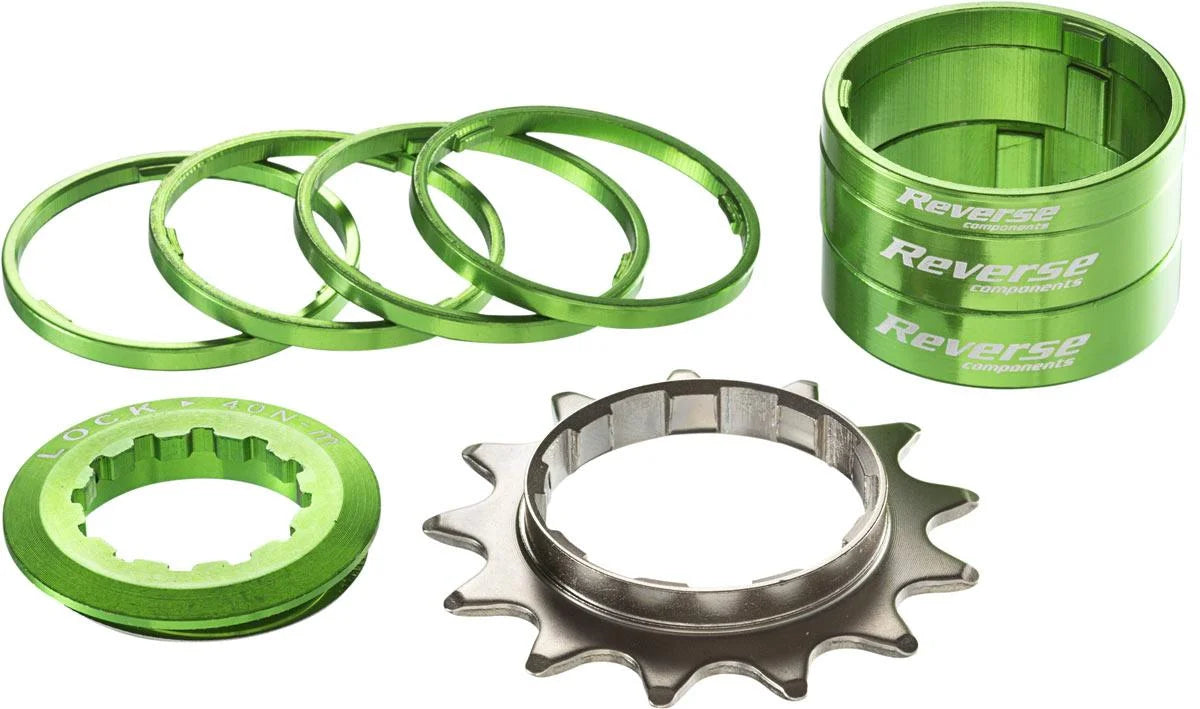 REVERSE Shimano HG Single Speed Kit 13T Green