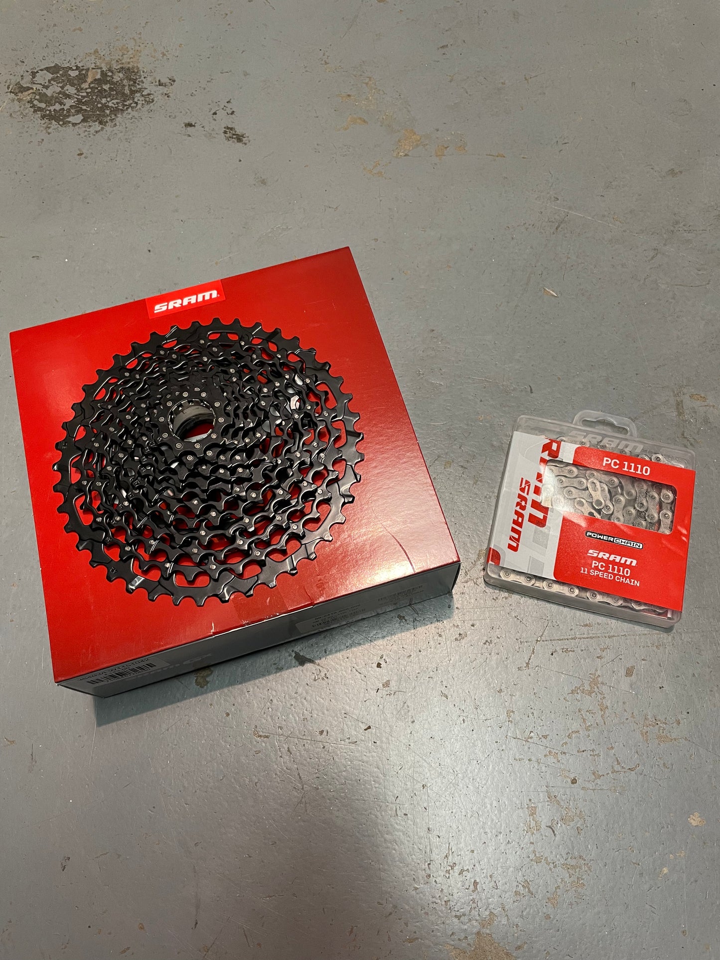 SRAM 11 Speed PC1110 Chain and Cassette XD - Bundle Deal