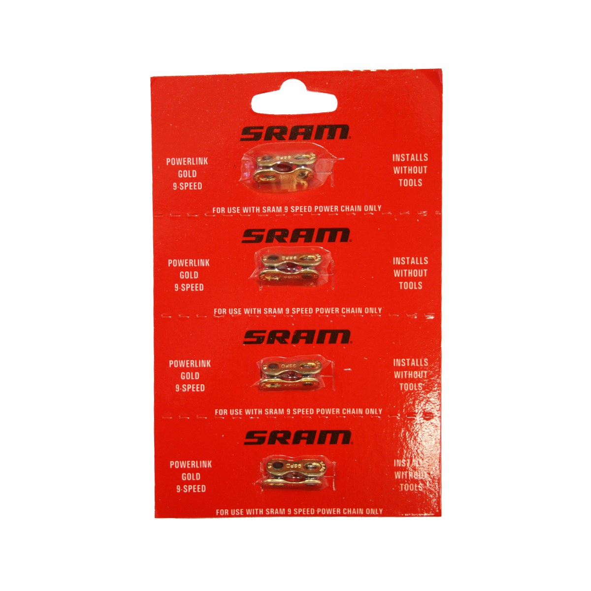 SRAM Chain Link - Power Lock Connector - 9 Speed (GOLD)